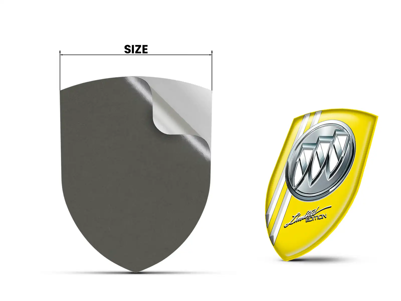 Buick Adesivi Decorativi su Misura Regolabili Pro